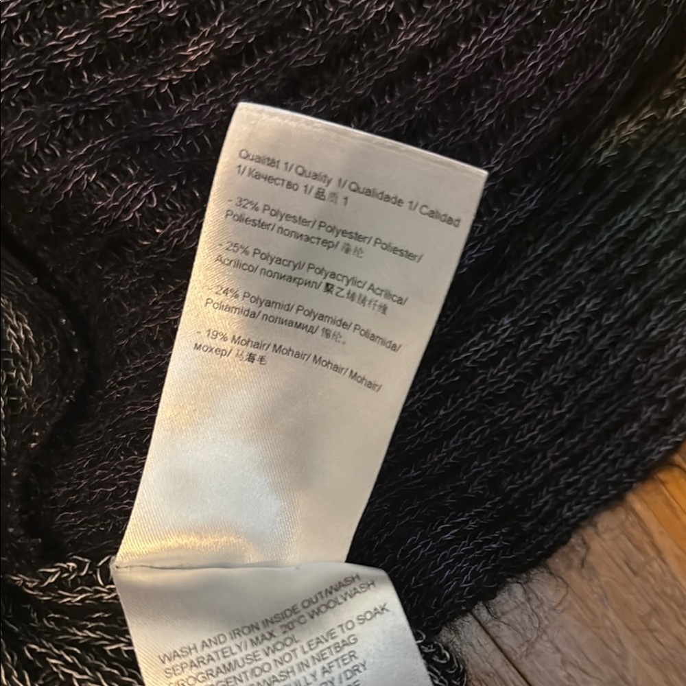 Escada Multicolor Open Front Cardigan - Picture 3 of 7